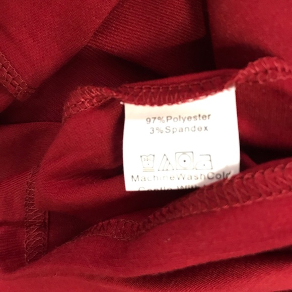 The Mona Lisa Bubblegum Red Graphic Tee T Shirt - Picture 7 of 8